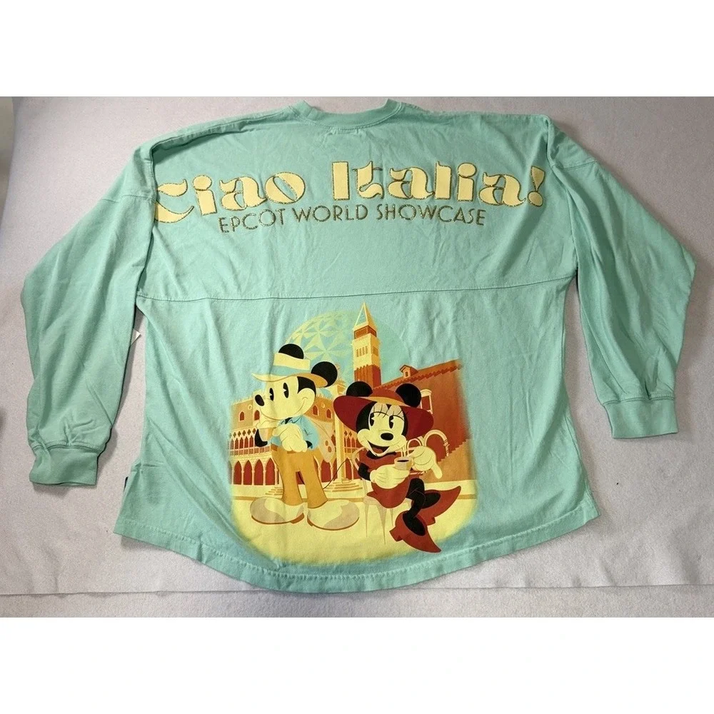 Disney Epcot World Showcase Italy Ciao Italia! Spirit Jersey Large Italian Epcot